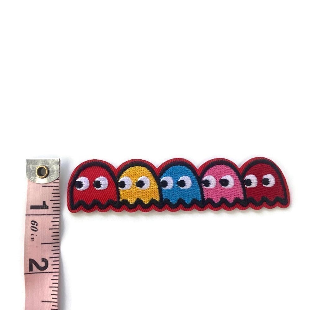 Pac-Man Embroidered Patch - Picture 3 of 5